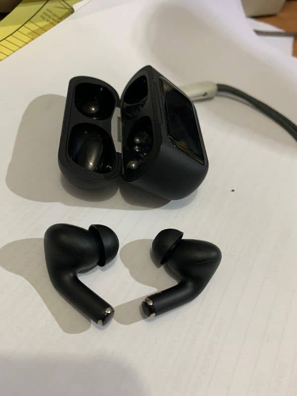 A9 Pro Touch Screen Airpods Pro - ANC FOR SALE 0