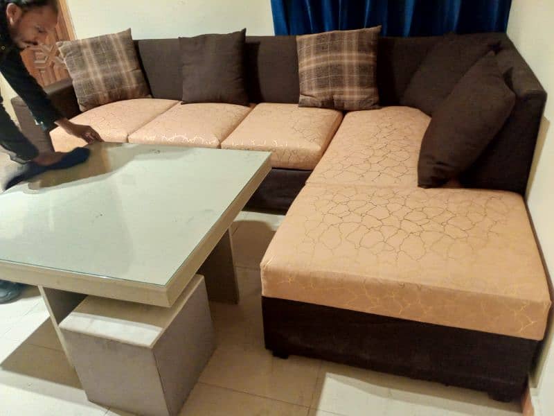 slightly used corner sofa call 03124049200 2