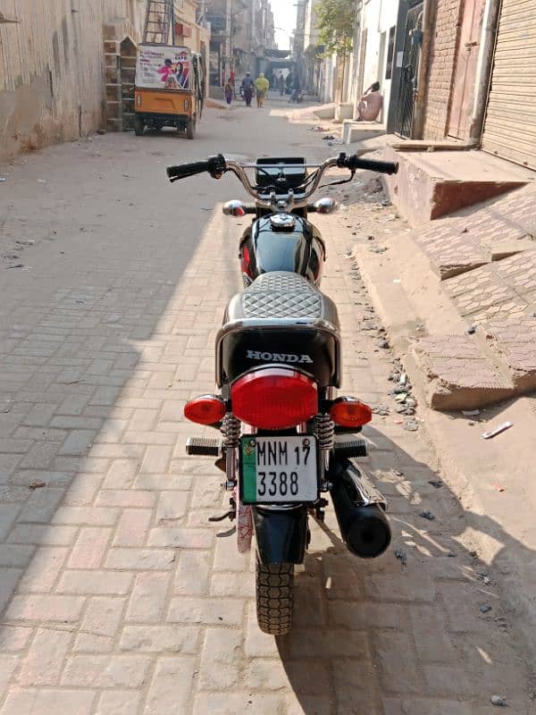 full ok bike 2017 model convert 2024 good condition 3