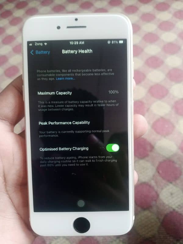 I phone 7 256gb pta approved +92 3181859905 4