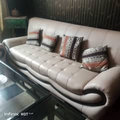 leather sofa set 3'2'1