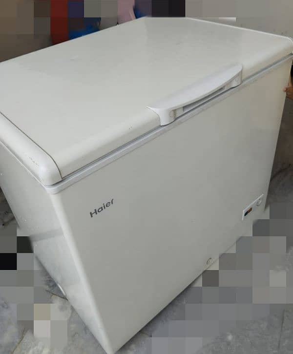 haier freezer 3 years used just new condition 1