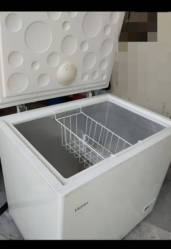 haier freezer 3 years used just new condition 2