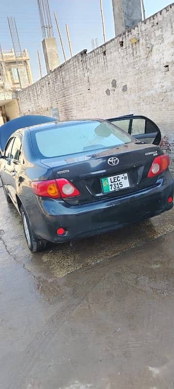 Toyota Corolla XLI 2009 3