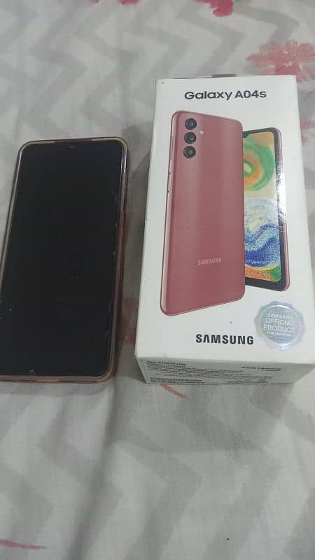 Samsung mobile model A04S 4GB 64GB 3