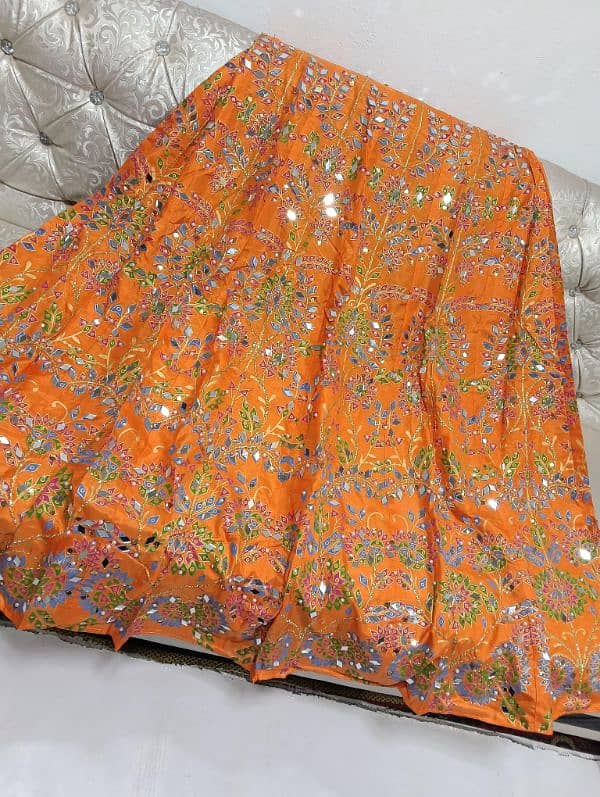 wedding wear lengha choli and dupptta 4