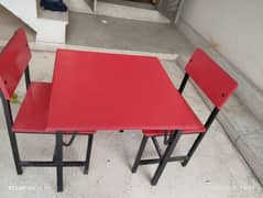 Kids Study Table Small plus 2 chairs