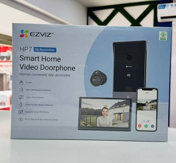 EZVIZ HP7 2K Smart Home Video Doorphone 0