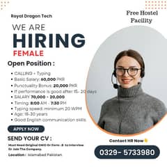 Title   *CSR | Call Centre | Females | Freshers | Developer*