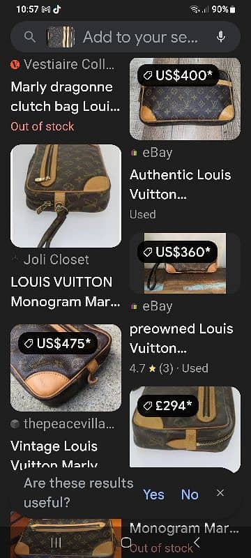 Vintage Authentic Louis Vuitton Marly Dragonne. . . 6