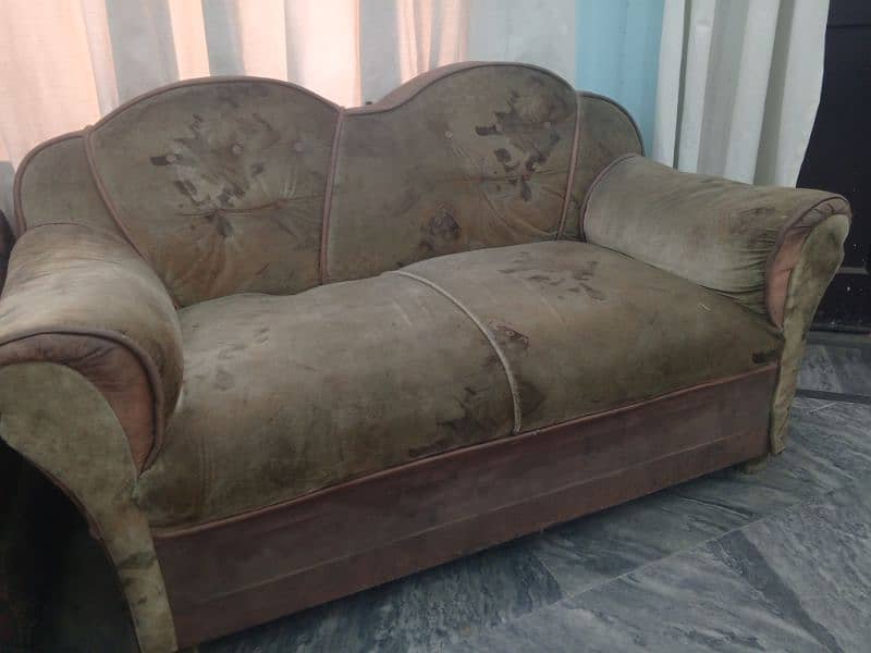 Wooden Sofa Set 3 2 1 2