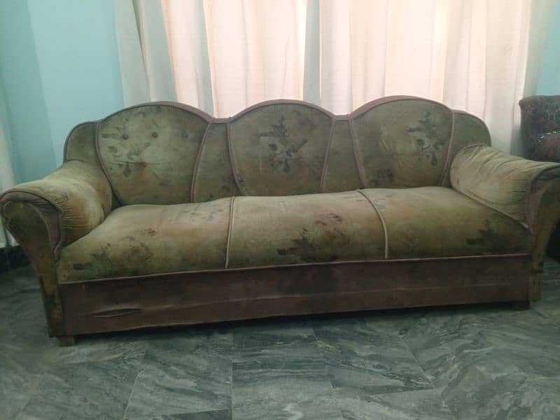 Wooden Sofa Set 3 2 1 3