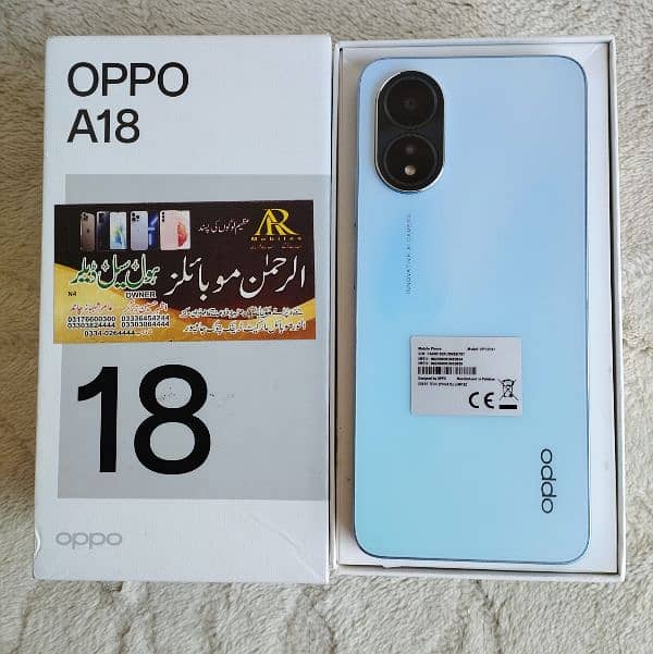 OppO A18 0