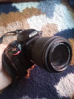 Nikon D3300 with two lenses, used but in good condition.