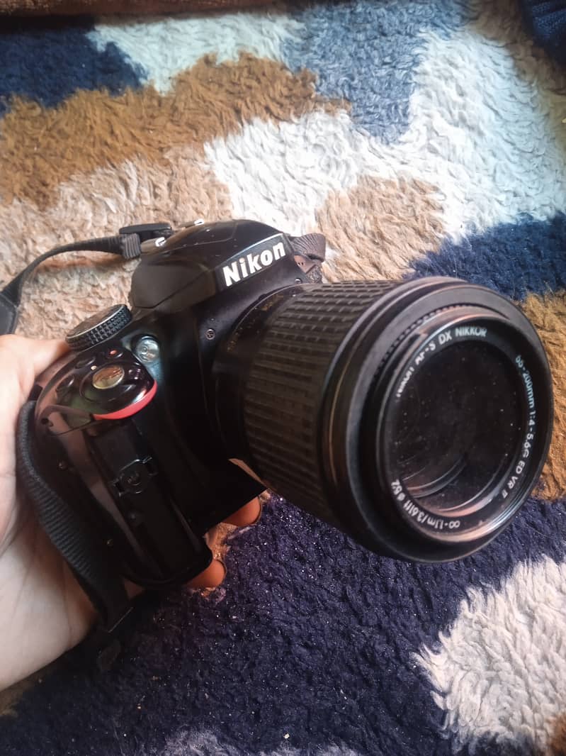 Nikon D3300 with two lenses, used but in good condition. 0