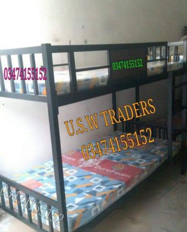 bunk beds , bunker triple double bed racks 9