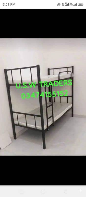 bunk beds , bunker triple double bed racks 12