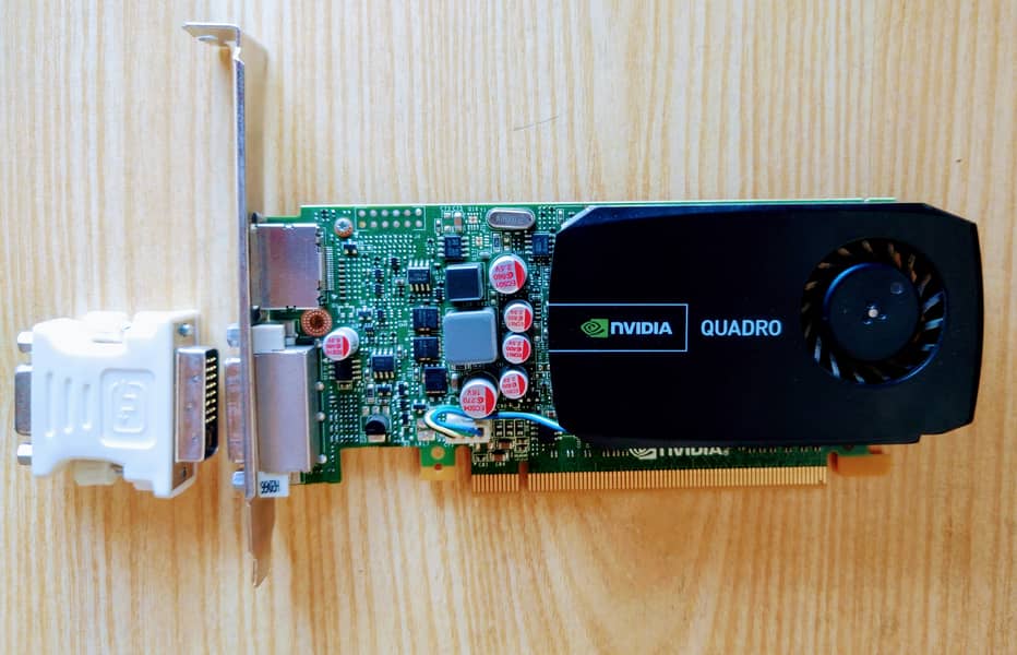 Graphic card Nvidia Quadro 600 1 gb ,128 bit with converter for GTA-V 0