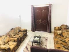 7 seater sofa, centre table and carpet for sale