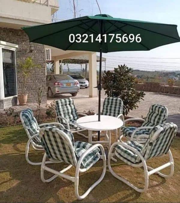 outdoor garden rattan upvc furniture sofa set chairs and table 0