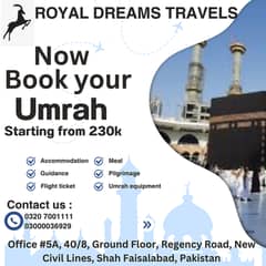 Umrah package Hotel bookin Umrah Airline Tickets Tour and Travel