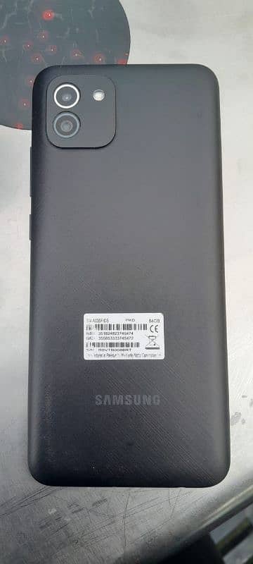 Samsung A03 4gb Rom 64gb 0