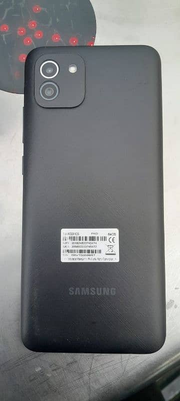 Samsung A03 4gb Rom 64gb 1