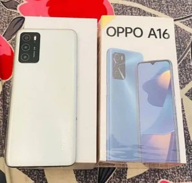 oppo a16 4/64 with box 0