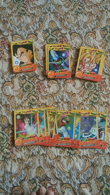 150+ Dragon Ball Z cards. 1