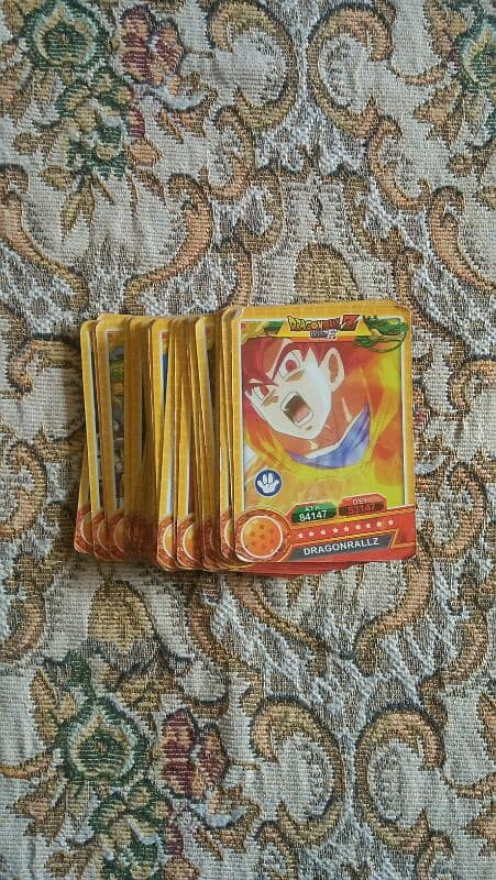 150+ Dragon Ball Z cards. 2