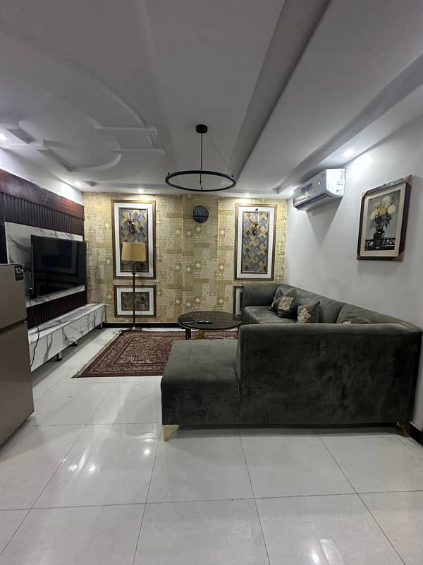 1 Bed Fully Furnished Apartment For Rent Jasmine Block Bahria Town Lahore 6