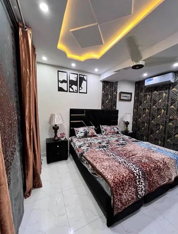 One Bed Apartment For Rent Monthly Near Master Tiles Farm House Bahria Town 0