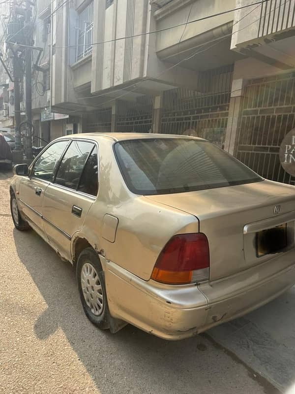 Honda City 1998 Golden Color 3