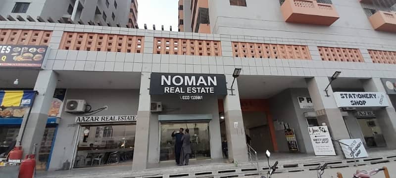 Grey Noor Tower & Shopping Mall, Scheme 33, Karachi, Sindh 2365 Square Feet Flat For sale In Karachi 0