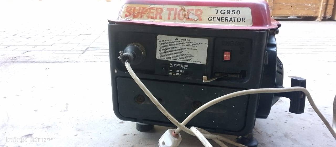 Small Power Generator for Sale - Very Less Used on Petrol 3