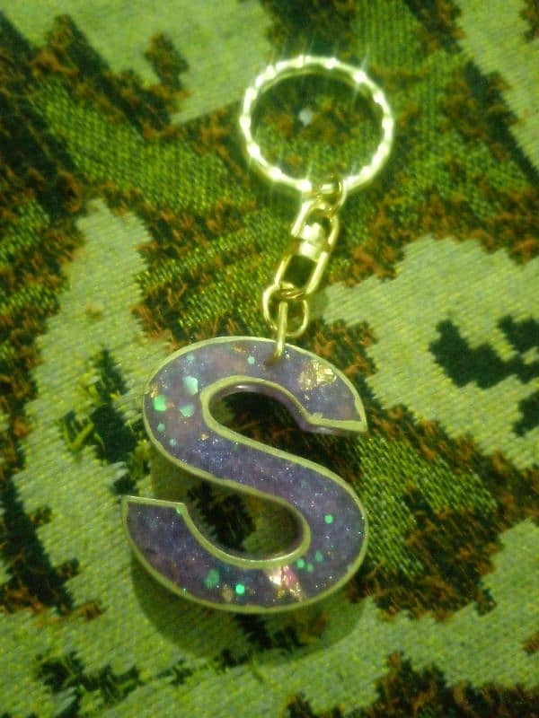 Resin keychain 17