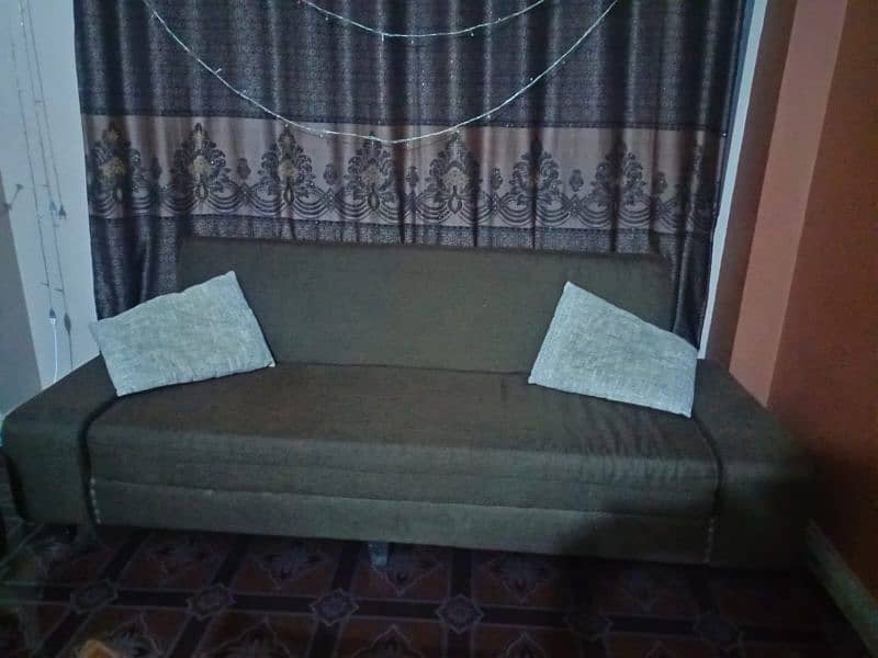 "Excellent Quality Sofa Cum Bed Two 3-Seater Sofas" 2