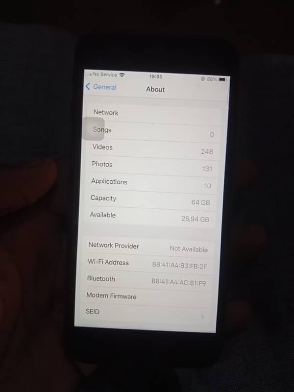 iPhone 8 non pta 64 gb water pack 4