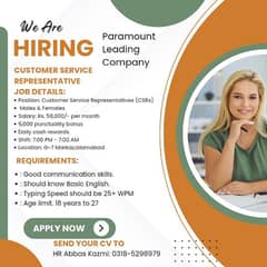 Hiring for JOB