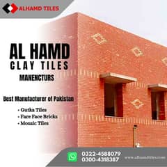 Best Gutka tiles/Face tiles/Red brick wall tiles/Best Gutka tiles/