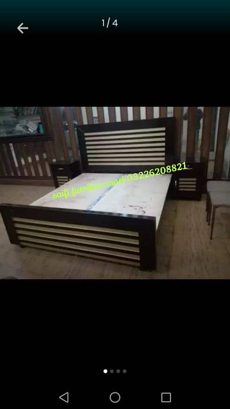 double bed/single bed/wooden bed/furniture for sale 2