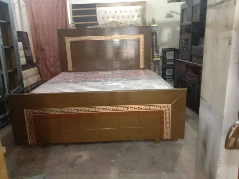 double bed/single bed/wooden bed/furniture for sale 10