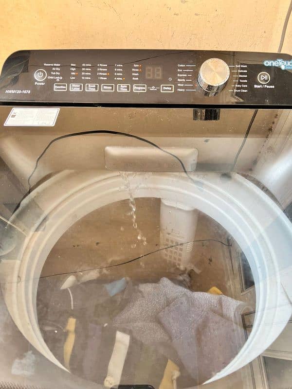 Haier Top load 12kg Fully Automatic washing machine 1