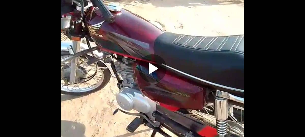 Honda CG 125, Model-2023 (One Hand Used) 1