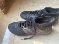 Predator football studs UK 42.5(Jet black) IMPORTED from Germany