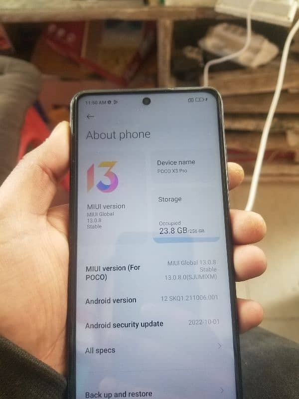 Poco X3 Pro . 8/256gb No box no charger only mobile 3