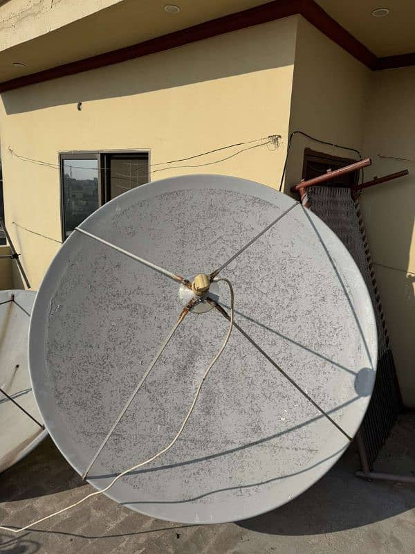 6ft Fiber Dish | With Stand | Good Condition 5