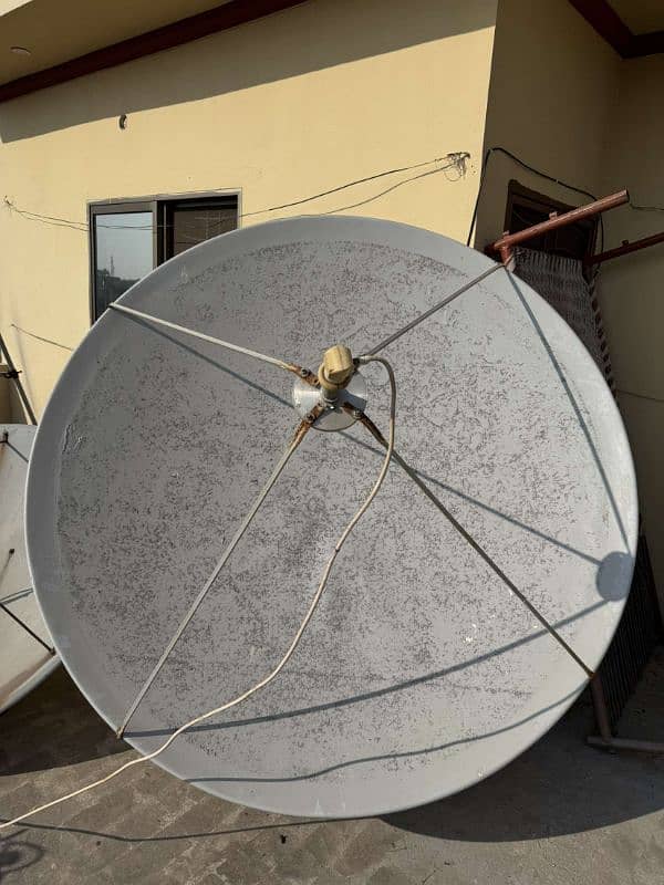 6ft Fiber Dish | With Stand | Good Condition 6