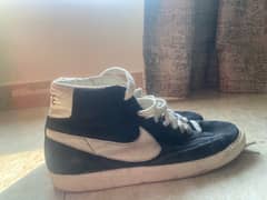 ORIGNAL Nike blazers black suede SIZE 41