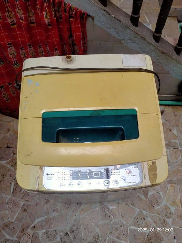 Haier washing machine for sale 1